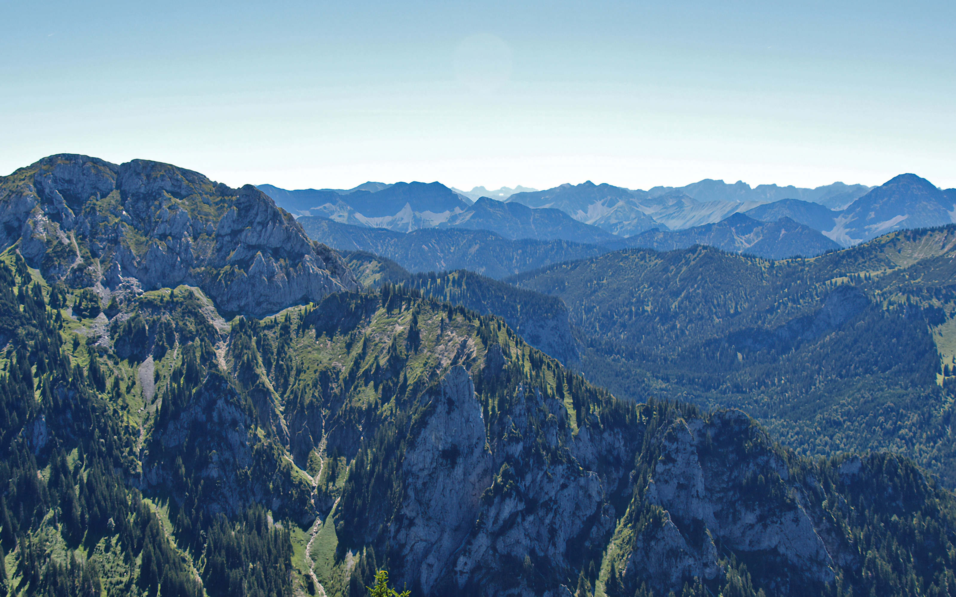 Les montagnes