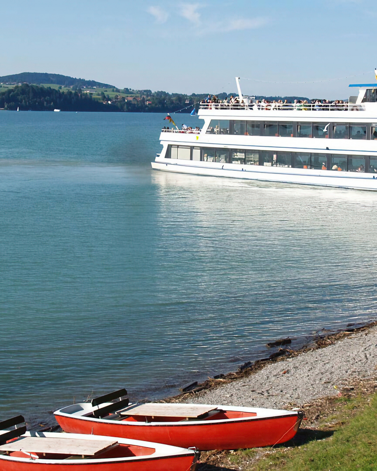 Schiffsrundfahrten auf dem Forggensee