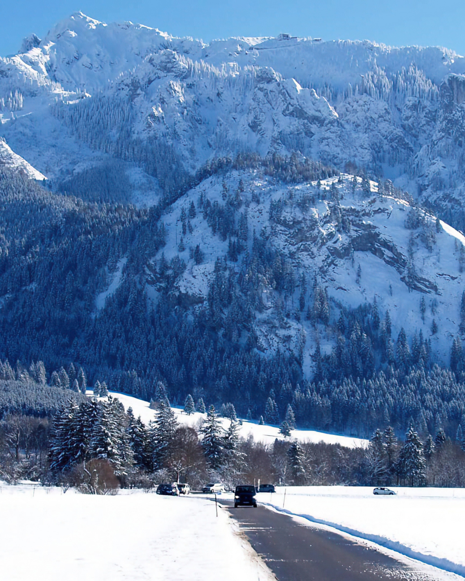 La strada alpina tedesca