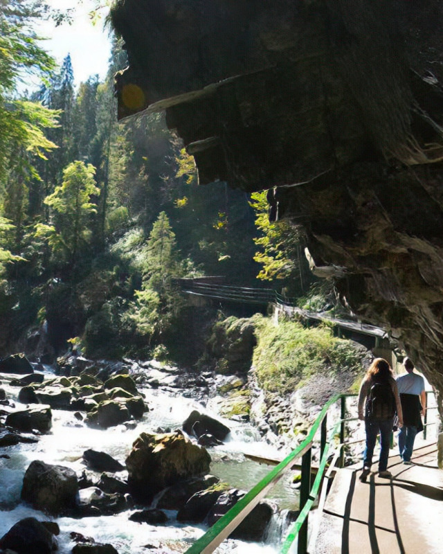 The Breitachklamm in Oberstdorf