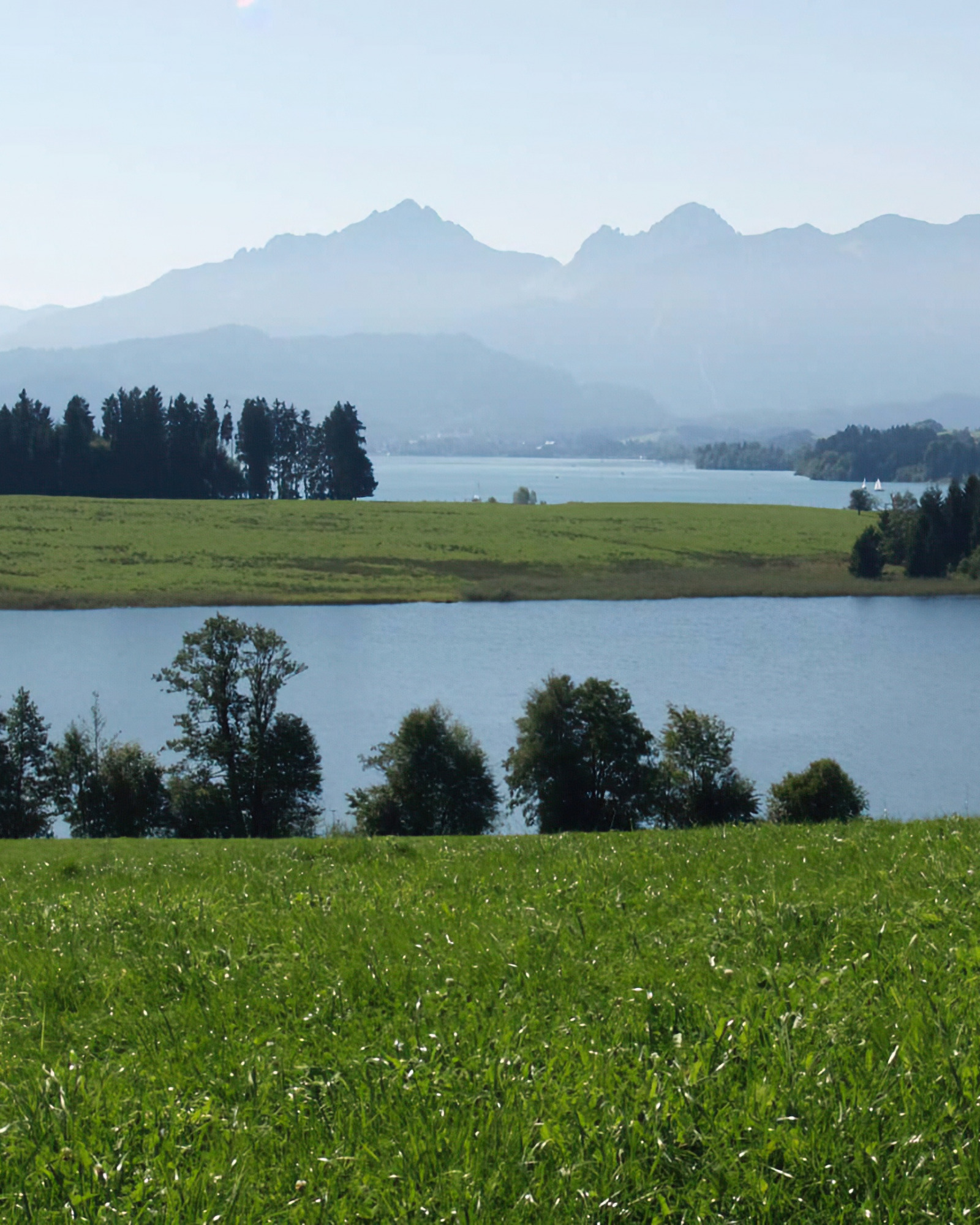 Fernwanderwege-Etappen nach Füssen: Via Claudia Augusta