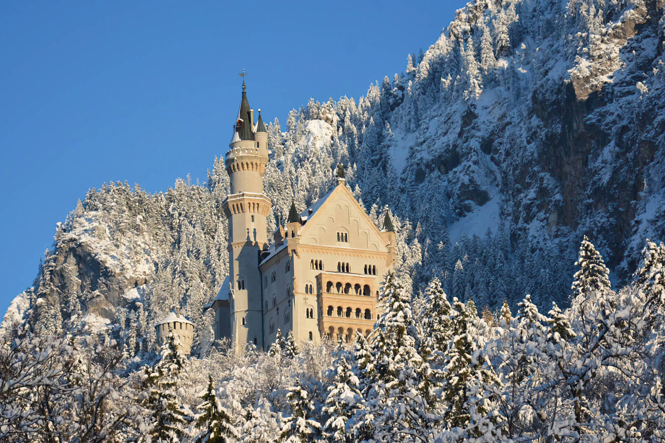 Neuschwanstein Castle in Winter