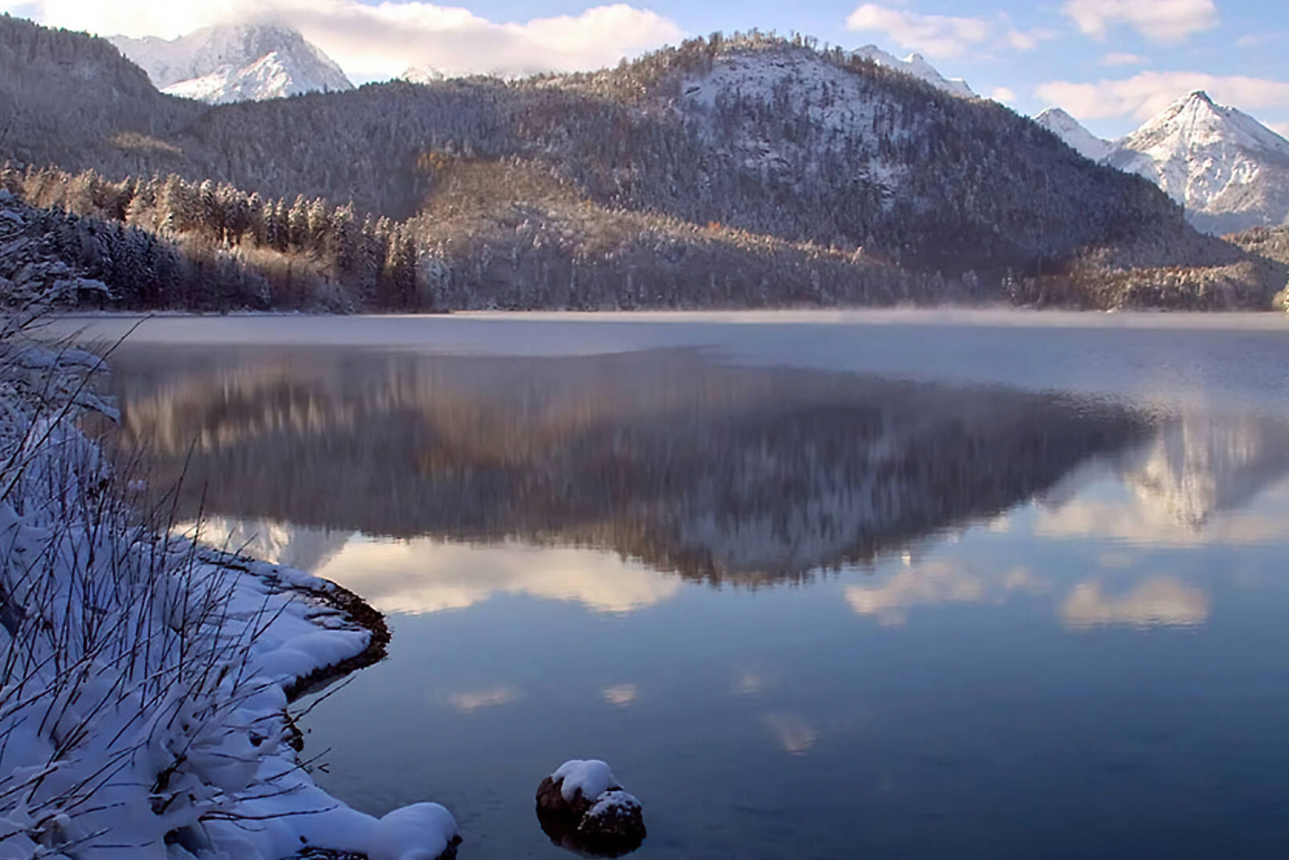 Around the Alpine Lake in Hohenschwangau