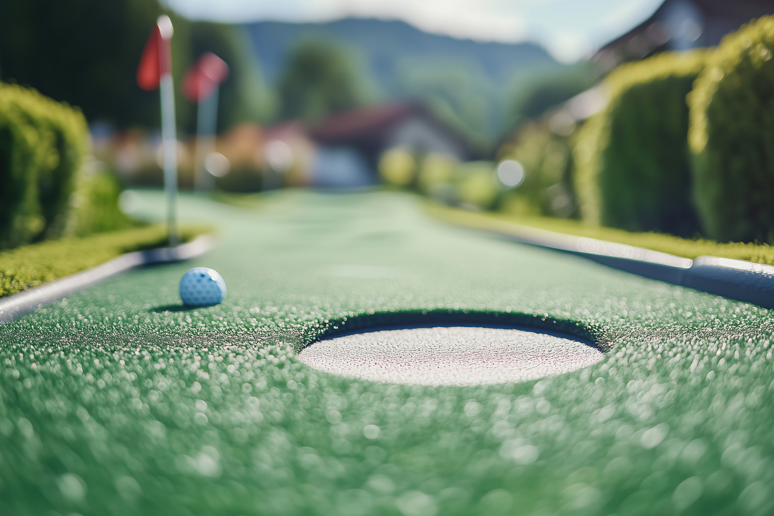 Minigolf - een ideale recreatiesport voor het hele gezin