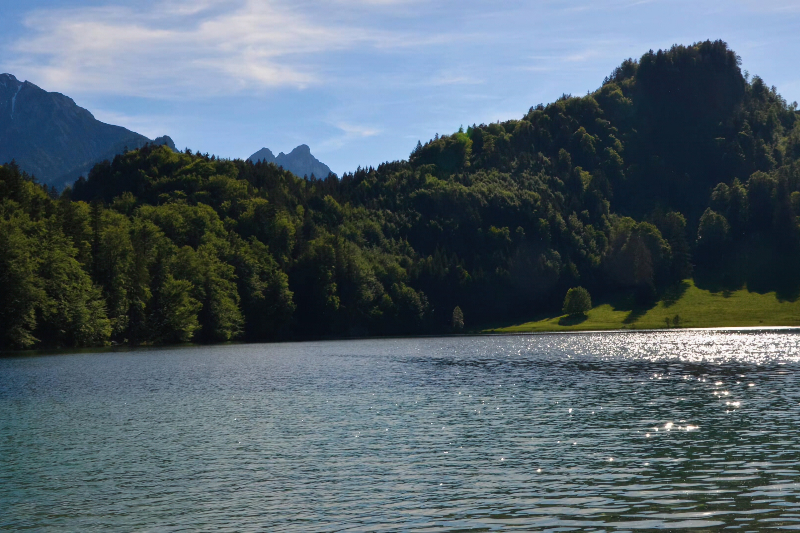 Desde Füssen-Weißensee via Rossmoos hasta el Salober Alm
